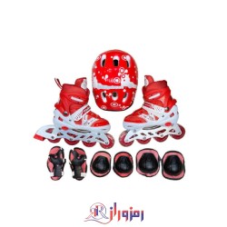 اسکیت ژله ای همراه با ست کامل ایمنی